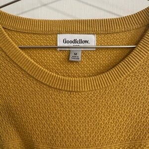 Goodfellow & Co. Mustard Men's Long Sleeve Shirt M